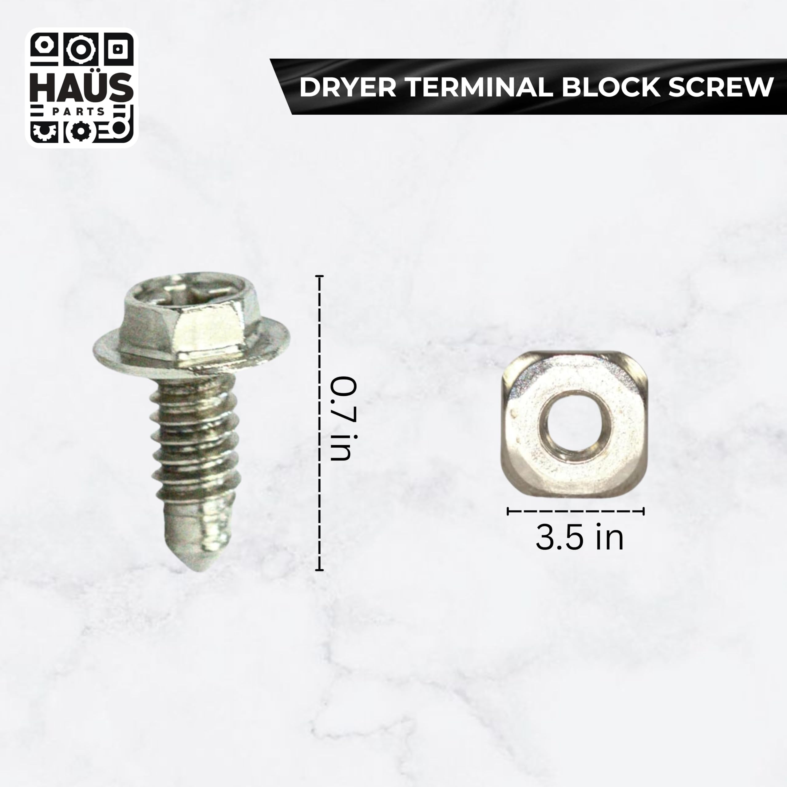 you Amazon.com: Haüs Parts 279393 Dryer Terminal Block Screws Kit